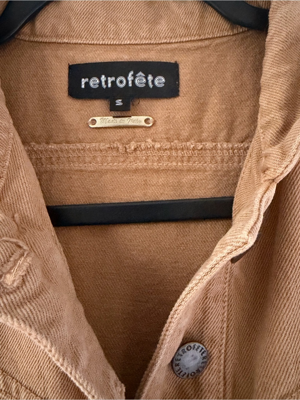 retrofete X REVOLVE Ali dress (S) Camel - Picture 4 of 5